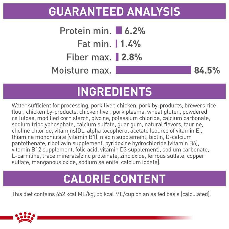 Royal Canin Feline Care Nutrition Adult Appetite Control Care Thin Slices in Gravy Canned Cat Food, 24 x 3 oz cans