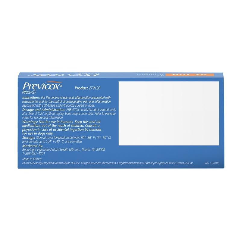 Previcox Chewable Tablets for Dogs 57 mg, 30 Ct.
