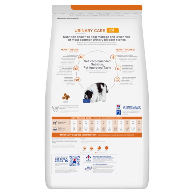 Hill's Prescription Diet c/d Multicare Urinary Care Chicken Flavor Dry Dog Food