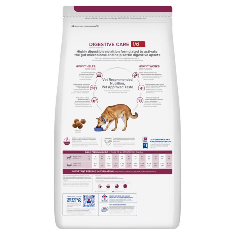 Hill's Prescription Diet i/d Digestive Care Chicken Flavor Dry Dog Food