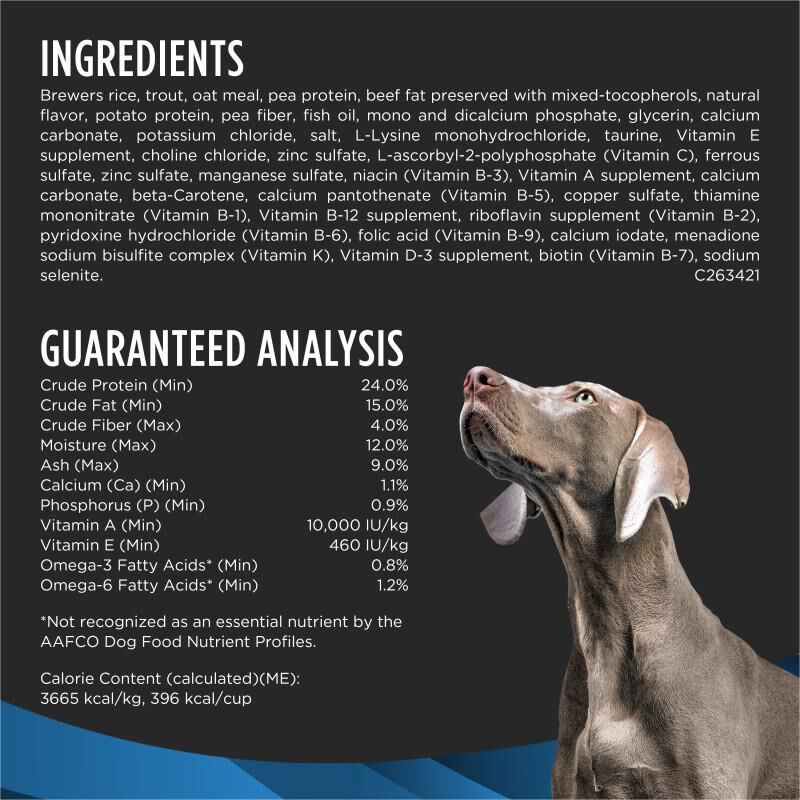 Purina Pro Plan Veterinary Diets DRM Dermatologic Management Naturals Adult Dog Food, 6 lbs