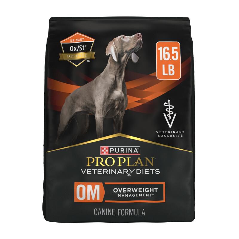 Purina Pro Plan Veterinary Diets OM Overweight Management Formula Adult Dog Food, 16.5 lbs