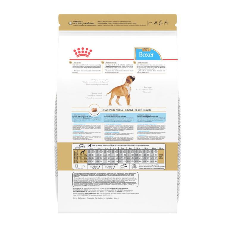 Royal Canin Breed Health Nutrition Boxer Puppy Dry Dog Food, 30 lb bag