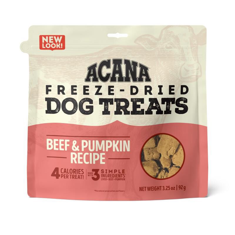 Acana Singles Beef & Pumpkin Freeze-Dried Dog Treats