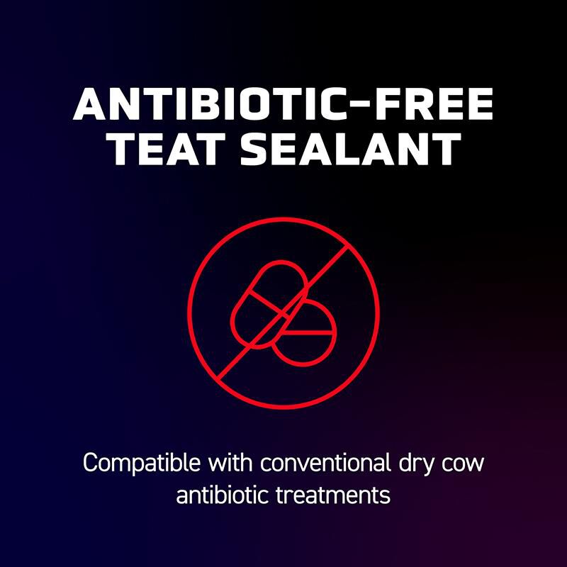 Lockout Teat Sealant for Dairy Cattle, 4 gm syringe x 144 ct pail