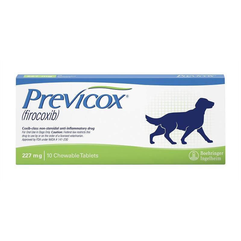 Previcox Chewable Tablets for Dogs 227 mg, 10 Ct.