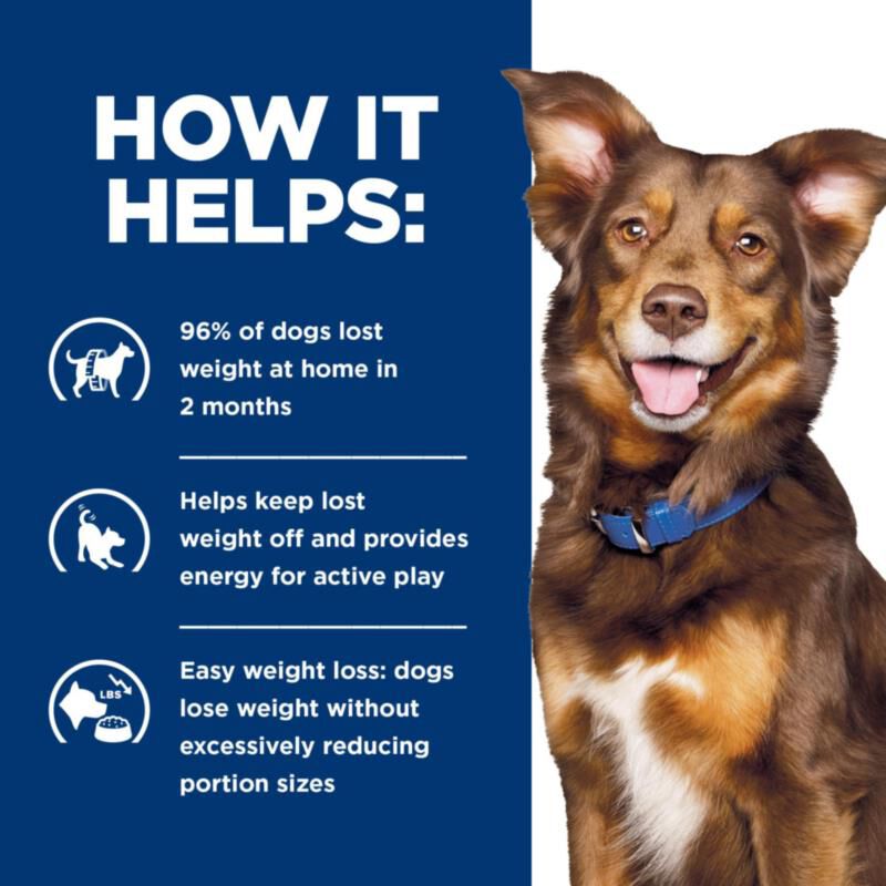Hill's Prescription Diet Metabolic Weight Management Vegetable & Chicken Stew Wet Dog Food, 12 x 12.5 oz cans