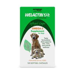 Welactin Canine Softgel Capsules, 120 Ct