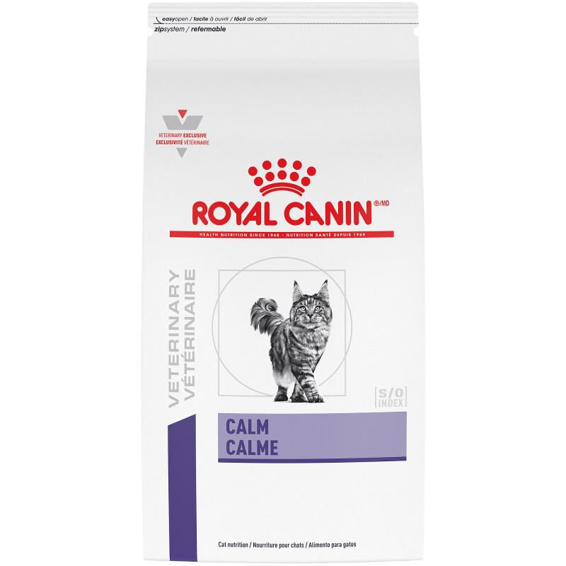 Royal Canin Veterinary Diet Adult Calm Dry Cat Food, 4.4 lb bag