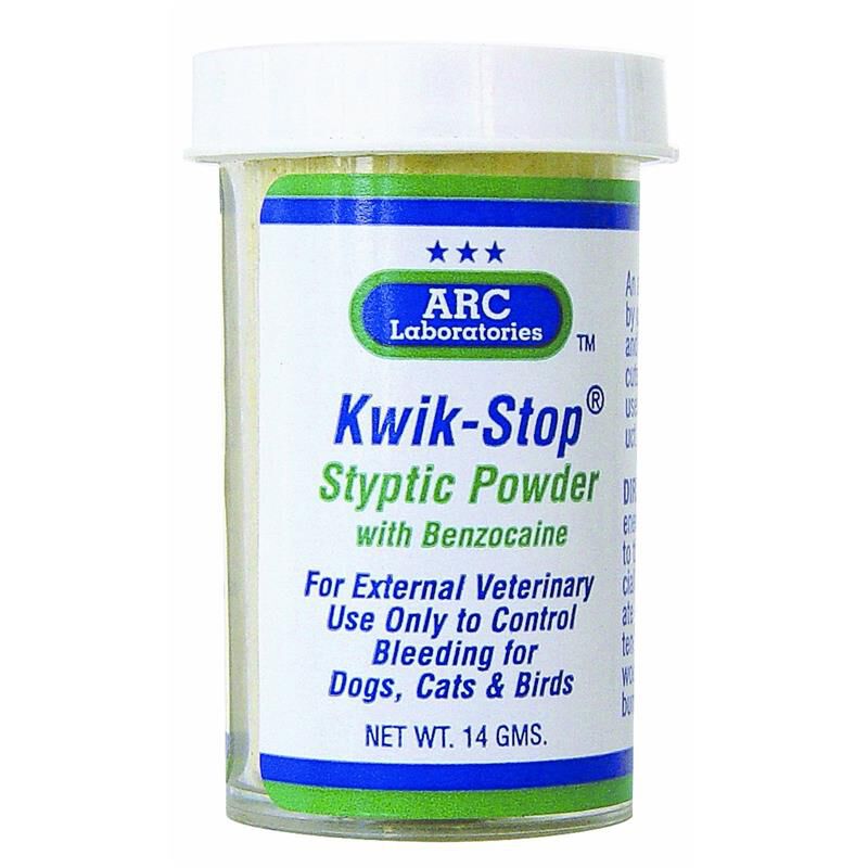 Buy Kwik Stop Styptic powder 14 Gm for dogs, cats and birds