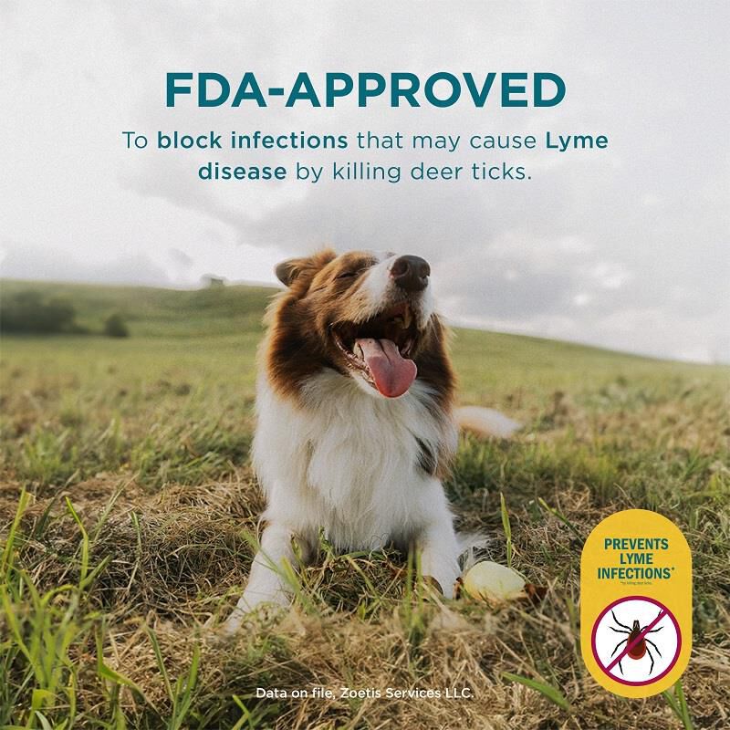 Simparica Chewable Tablets for Dogs 44-88 lbs Green, 3 Month Supply