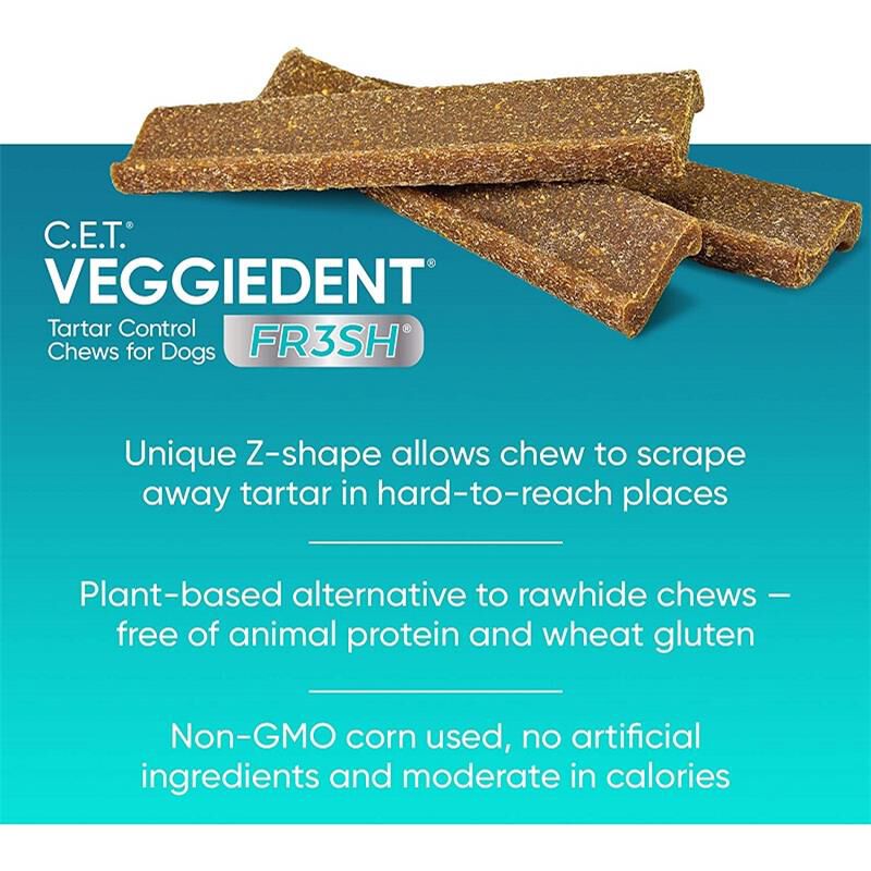 Veggiedent dog hot sale chews