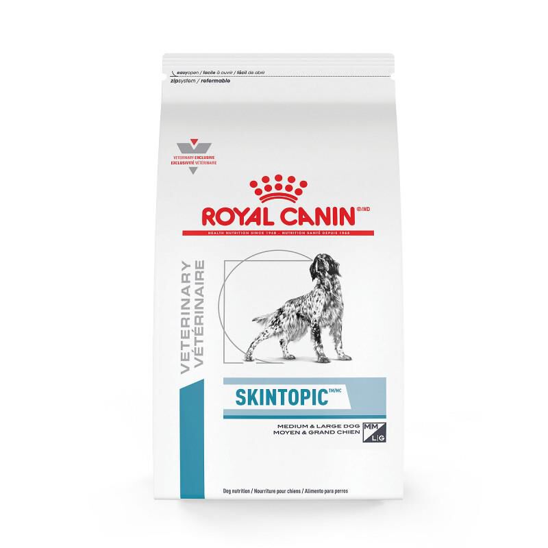 Royal Canin Veterinary Diet Skintopic Medium and Large Dog Adult Dry Food, 7.7 lb bag