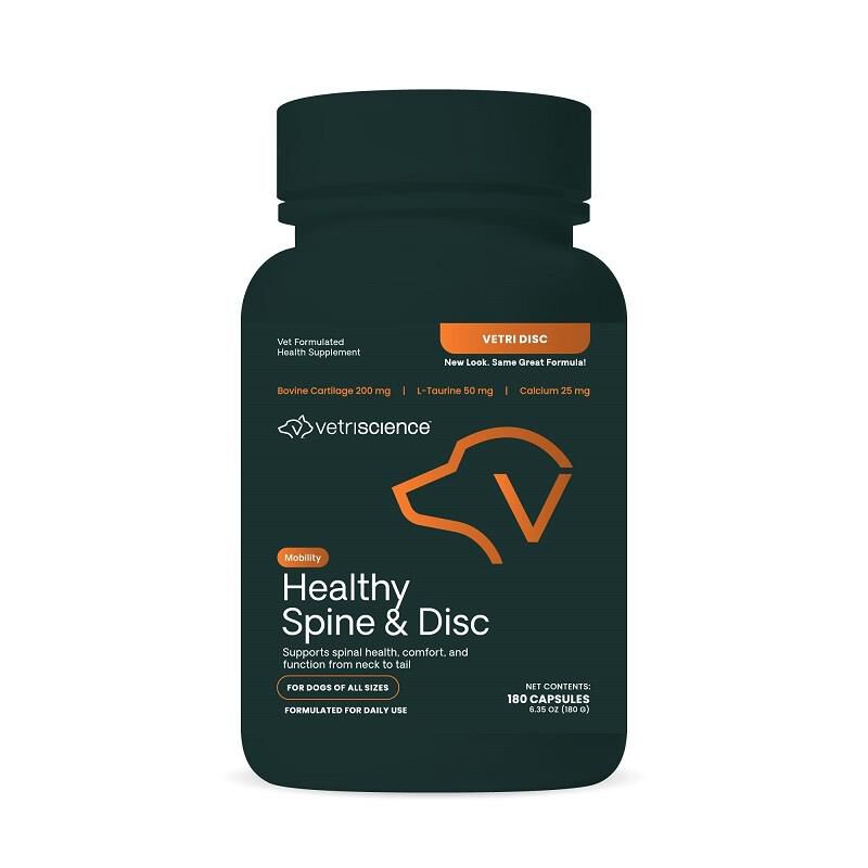 VetriScience Healthy Spine & Disc Vetri Disc for Dogs, 180 Capsules