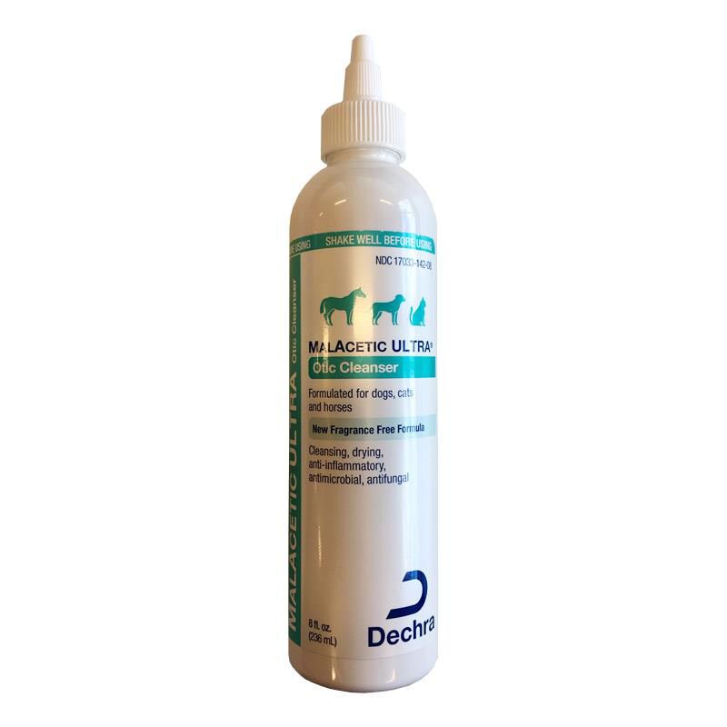 Dechra MalAcetic Ultra Otic Cleanser for Dogs, Cats Horses