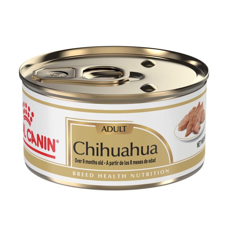 Royal Canin Breed Health Nutrition Chihuahua Adult Loaf in Sauce Canned Dog Food, 24 x 3 oz cans