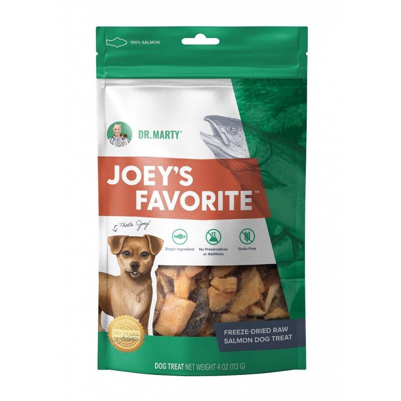 Dr. Marty Joey's Favorite Salmon Dog Treat, 4 oz
