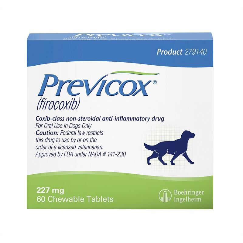 Previcox Chewable Tablets for Dogs 227 mg, 60 Ct.