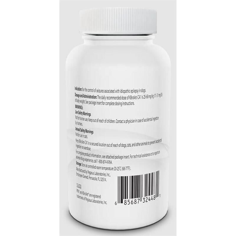 K-BroVet-CA1 Potassium Bromide Chewable Tablets for Dogs, 500 mg 60 Chewable Tablets
