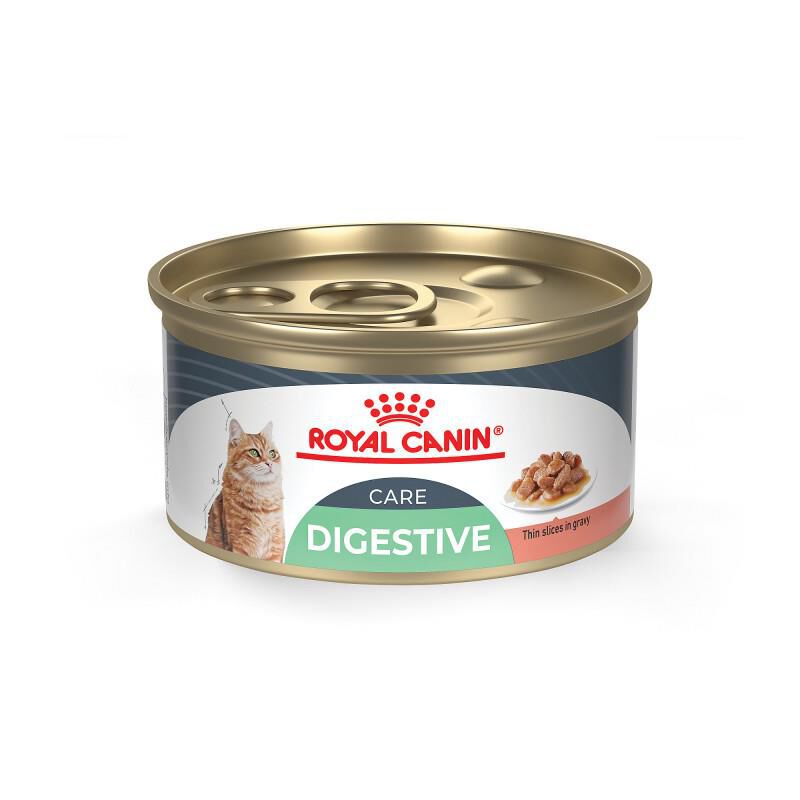Royal Canin Feline Care Nutrition Adult Digestive Care Thin Slices in Gravy Canned Cat Food, 24 x 3 oz cans
