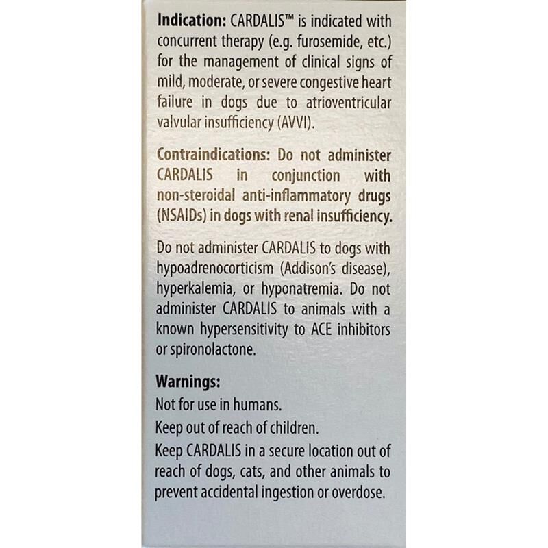 Cardalis (Benazepril) Chewable Tabs Treats Heart Disease in Dogs