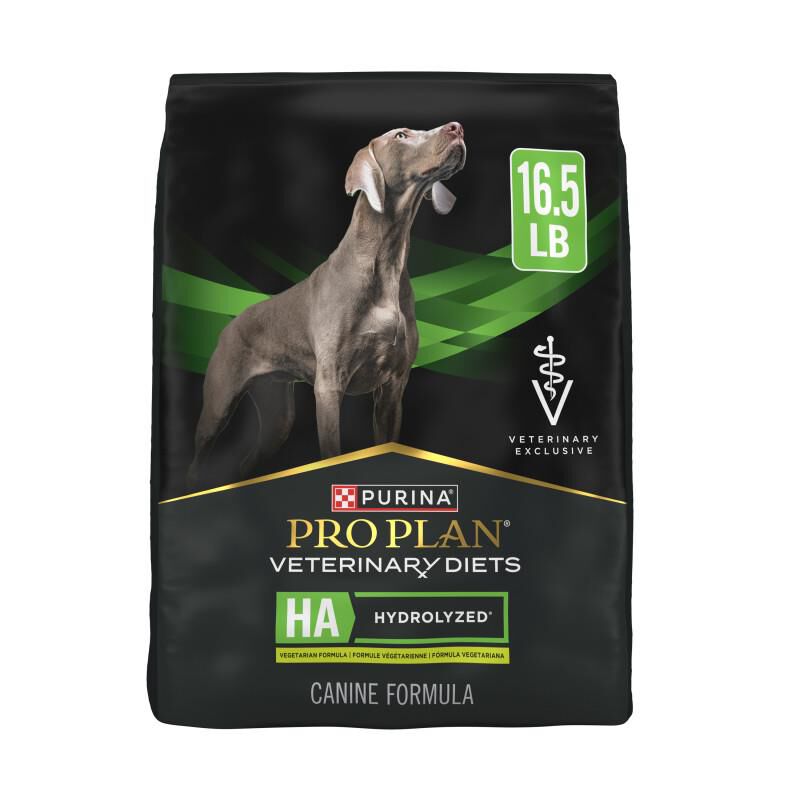 Purina Pro Plan Veterinary Diets HA Hydrolyzed Canine Vegetarian Formula, 16.5 lbs