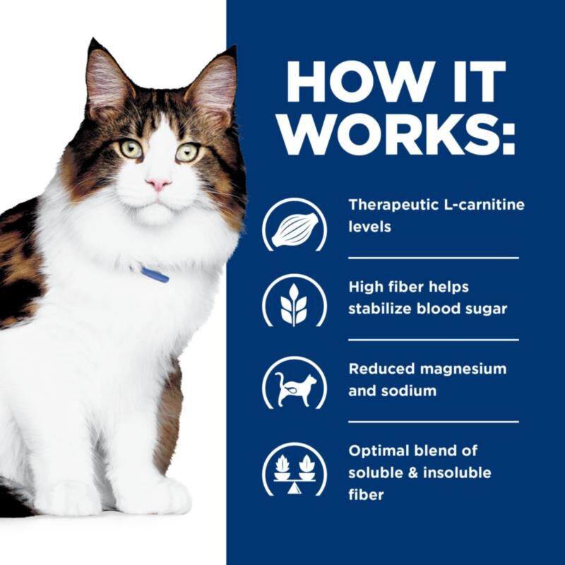 Hill's Prescription Diet w/d Multi-Benefit Digestive/Weight/Glucose/Urinary Management with Chicken Canned Cat Food, 24 x 5.5 oz cans