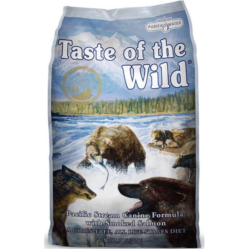 Taste of the Wild Pacific Stream Smoked Salmon for Dogs Allivet