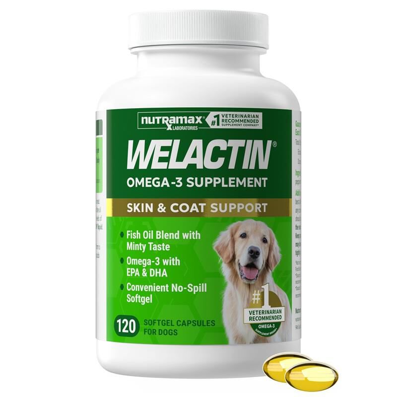 Welactin Canine Softgel Capsules, 120 Ct