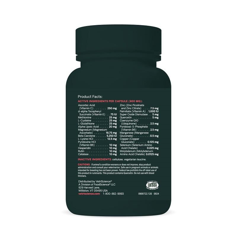 VetriScience Immunity Health Immune Plus for Medium and Large Dogs, 120 Capsules