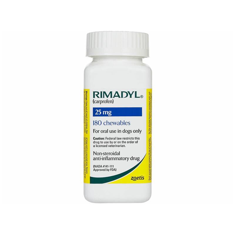 Rimadyl Chewable Tablets 25 mg, 180 Ct.