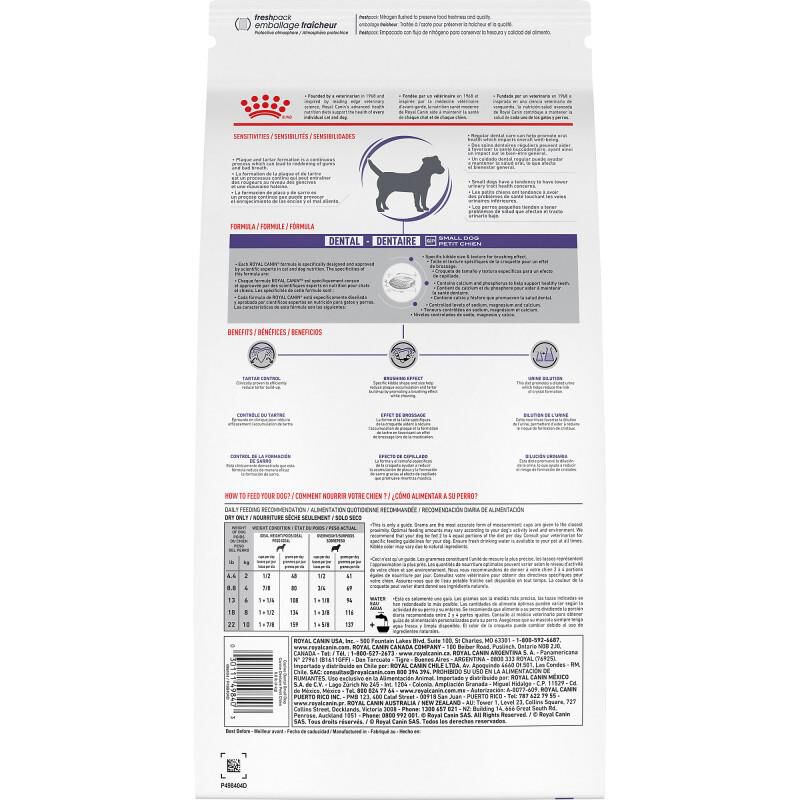 Royal Canin Veterinary Diet Adult Dental Small Dog Dry Dog Food, 8.8 lb bag