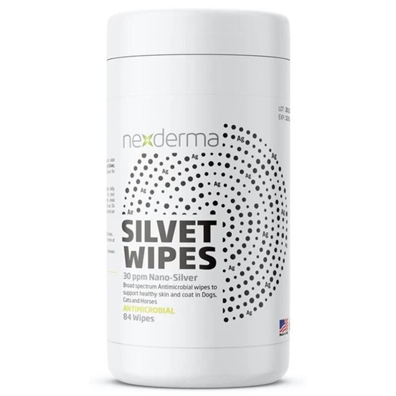 Nexderma Silvet Wipes, 84 ct