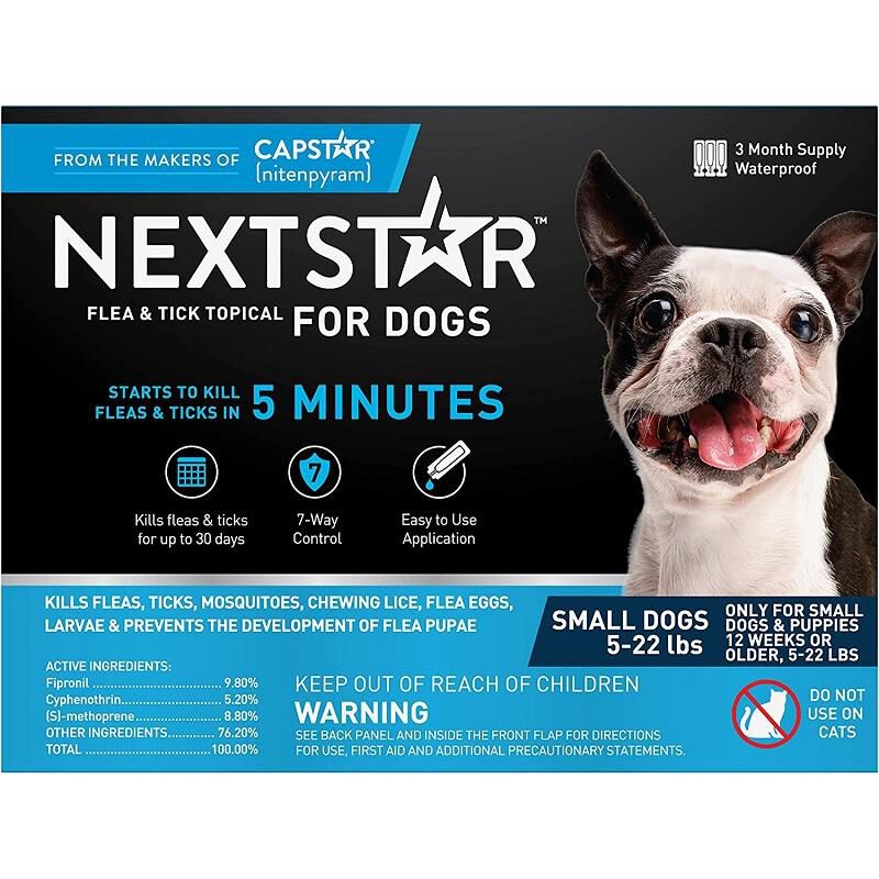 flea and tick med for puppies