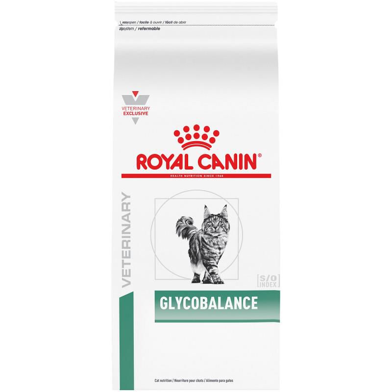Royal Canin Veterinary Diet Adult Glycobalance Dry Cat Food, 4.4 lb bag