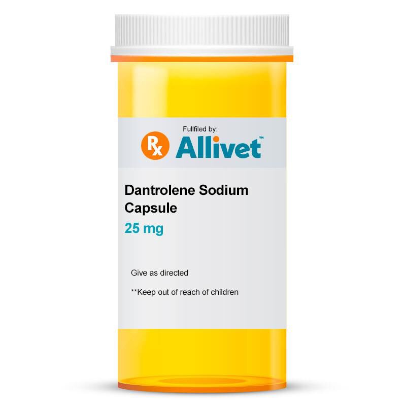 Dantrolene Sodium Capsule 25 mg, 1 Ct