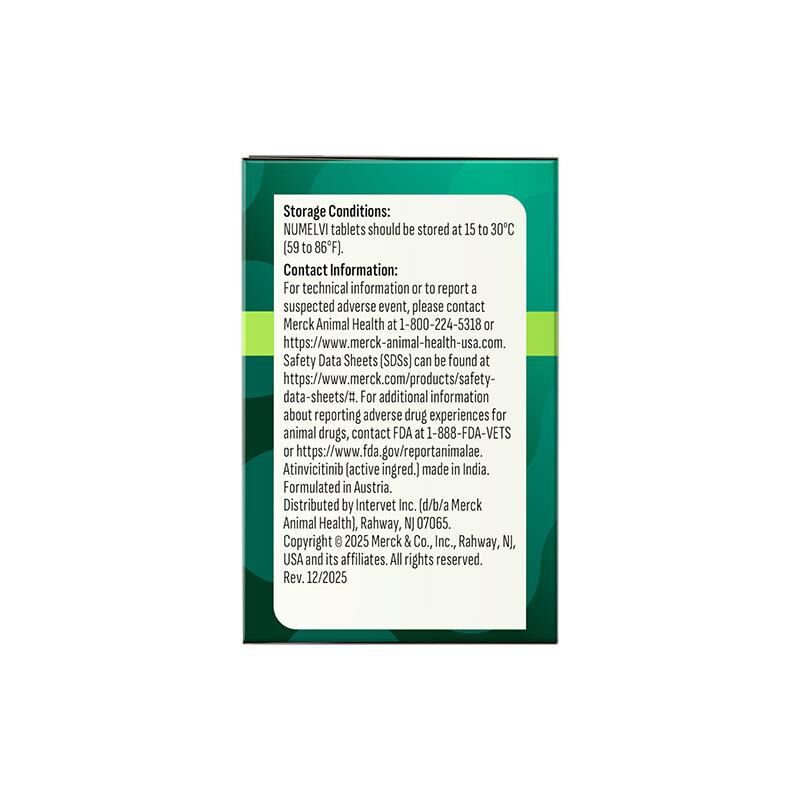 Numelvi (atinvicitinib tablets) for Dogs 7.2 mg 30 Ct.