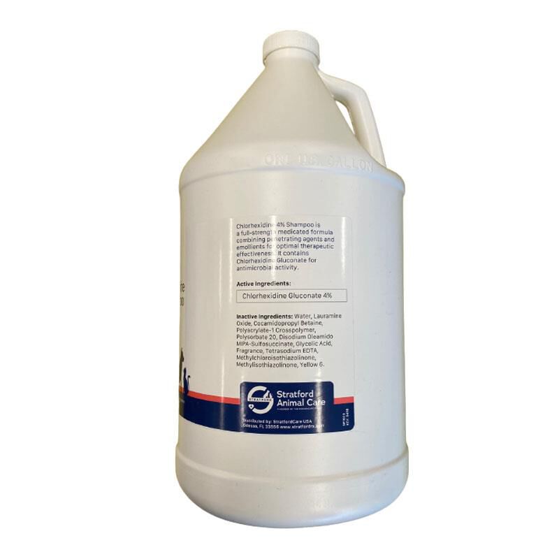 Chlorhexidine 4 Shampoo 1 Gal for Dogs, Cats & Horses