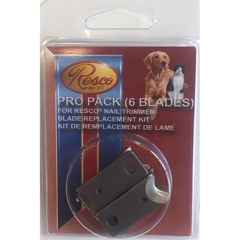 Resco Pro Pack Nail Trimmer Blade Replacement Kit for Dogs and Cats