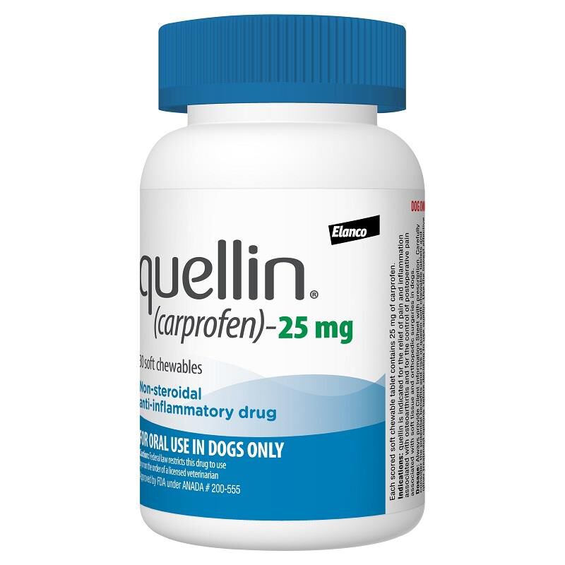 Quellin 25 mg, 30  Soft Chewable Tablets