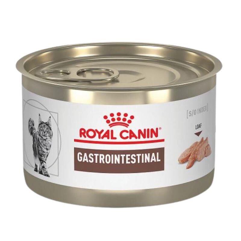 Royal Canin Veterinary Diet Adult Gastrointestinal Loaf in Sauce Canned Cat Food, 24 x 5.1 oz cans