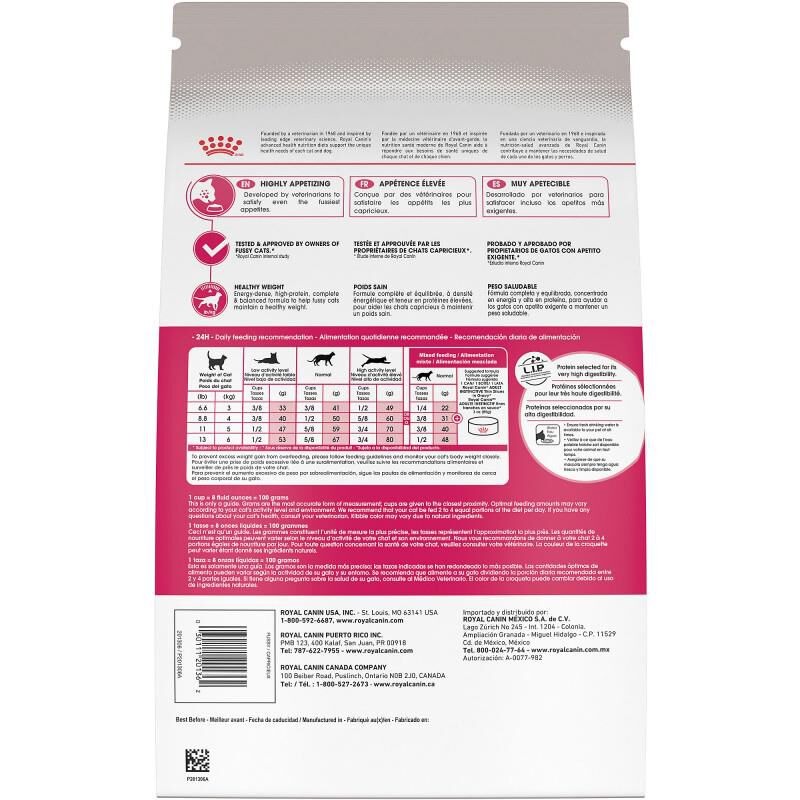 Royal Canin Feline Health Nutrition Fussy Adult Dry Cat Food, 7.7 lb