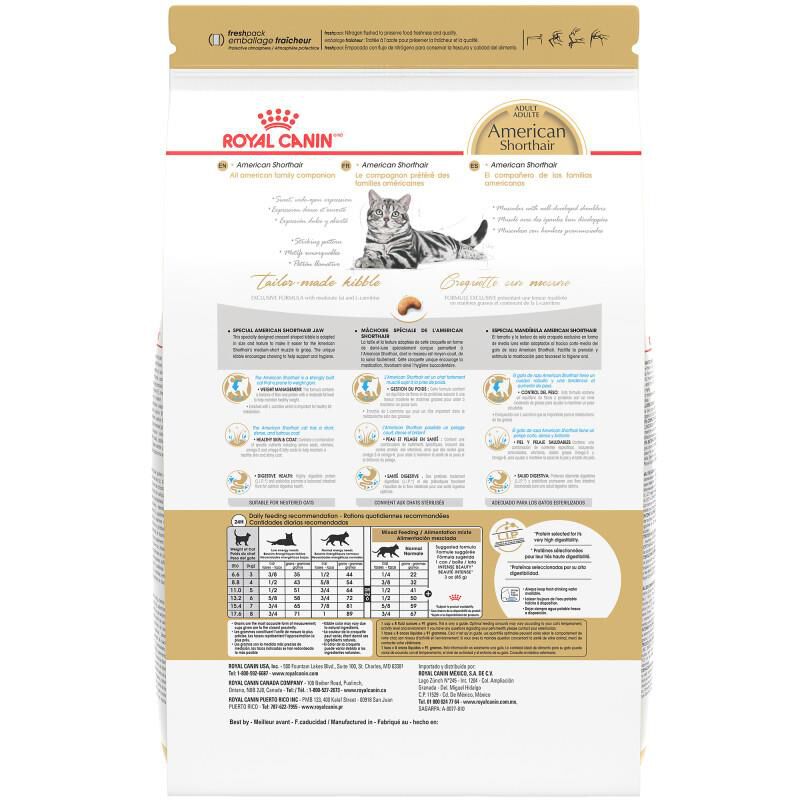 Royal Canin Feline Breed Nutrition American Shorthair Adult Dry Cat Food, 5.5 lb bag