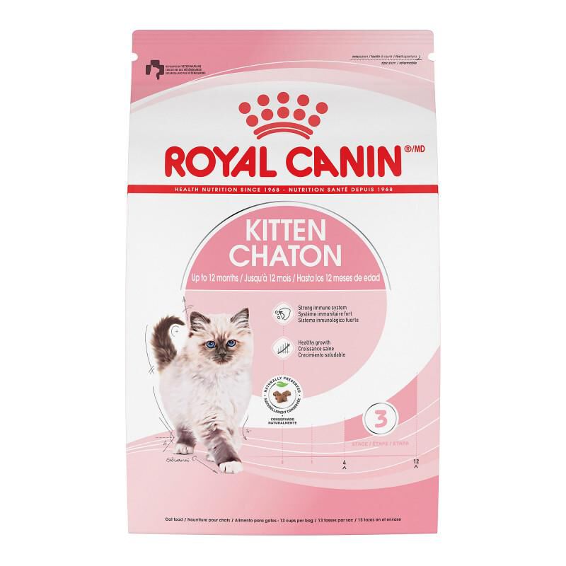 Royal Canin Feline Health Nutrition Kitten Dry Cat Food, 7 lb bag