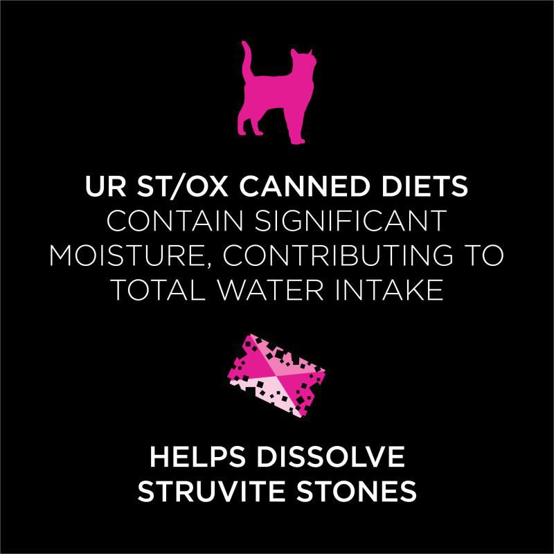 Purina Pro Plan Veterinary Diets UR Urinary St/Ox Savory Selects Salmon & Turkey & Giblets Wet Cat Food Variety Pack, 3 oz cans
