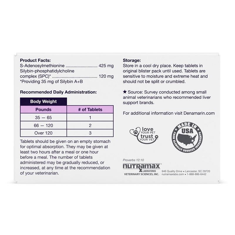 Denamarin Large Dogs 30 Ct. (Blister Pack Box)