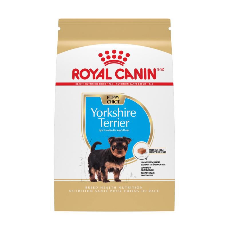 Royal Canin Breed Health Nutrition Yorkshire Terrier Puppy Dry Food, 2.5 lb bag