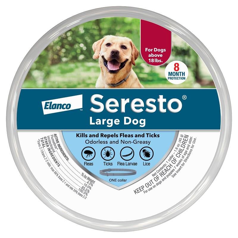 Seresto Flea Tick Collar Repels Fleas Ticks on Dogs