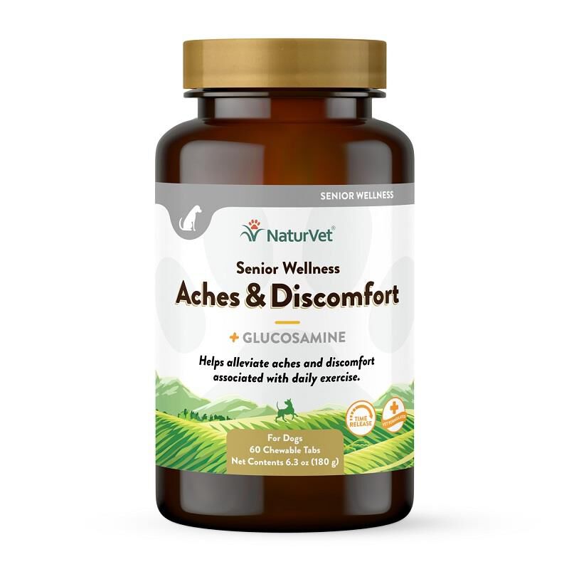 NaturVet Senior Aches & Discomfort, 60 Tabs