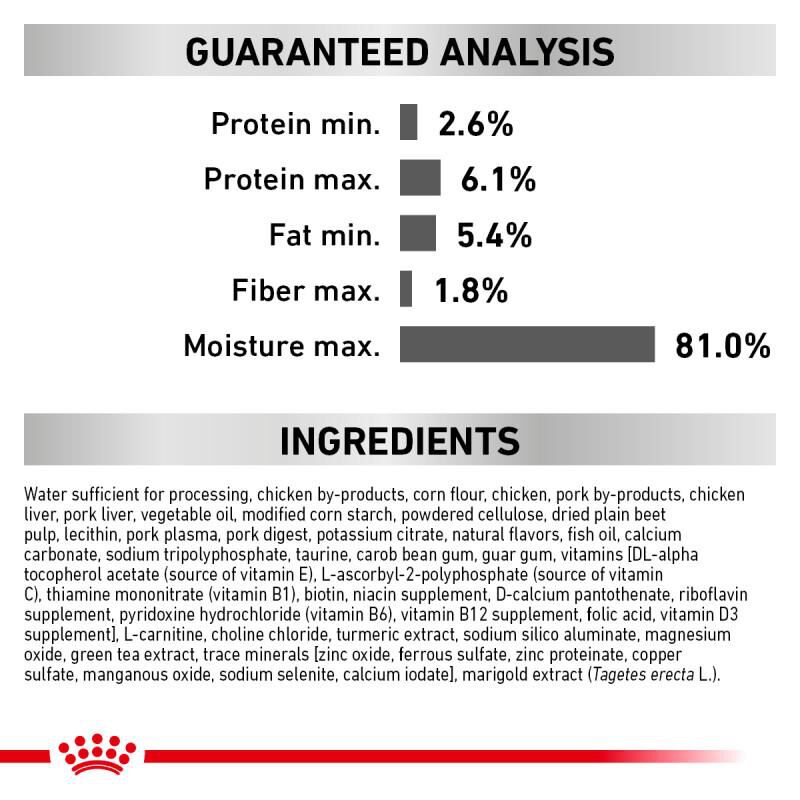 Royal Canin Veterinary Diet Adult Multifunction Renal Support + Advanced Mobility Support Thin Slices in Gravy Canned Dog Food, 24 x 13 oz cans